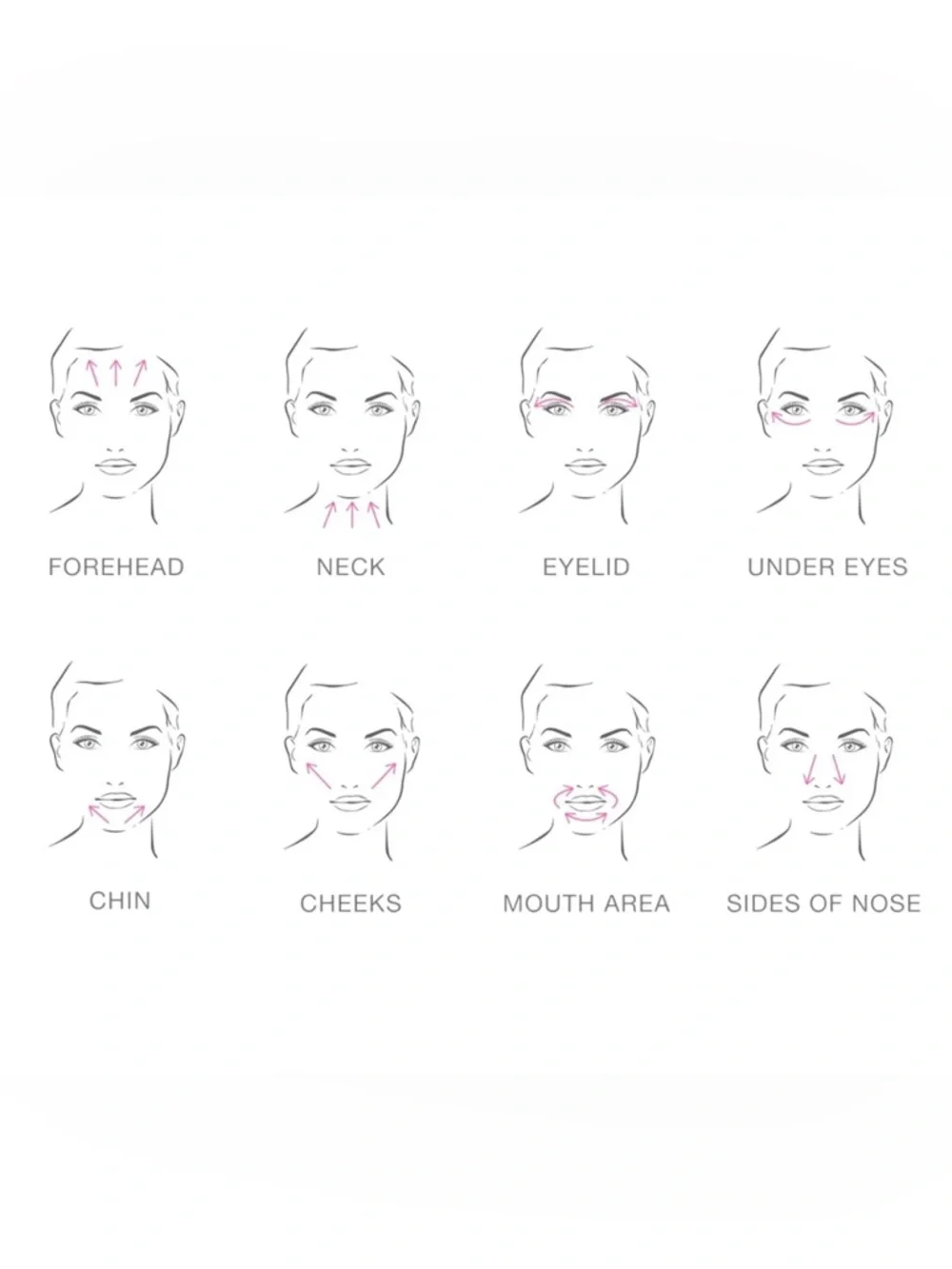 NEW SKIN INC Cryo-Ice Facial Roller Pink to White Depuff Sculpt Detox Skin